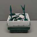 5 Packs Seed Starter Tray with Grow Light, Reusable Pop-Out Seed Starter Kit, 60 Cells With Humidity Domes, Indoor Gardening Plant Germination Trays for Seeds