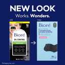 Biore Charcoal Deep Cleansing Pore Strips, Nose Strips for Blackhead Removal on Oily Skin, Features C-Bond Technology with Instant Pore Unclogging, 18 Count