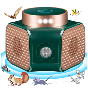 Upgraded Mouse Repellent Ultrasonic Plug in Mice Repellent Indoor Control for Rodent Rat Mouse Mice Squirrel 4 IN1 Electronic Repellent Devices for House Garage Basement Attic