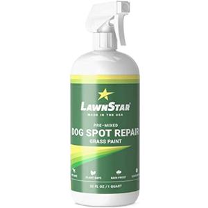 Dog Spot Repair Grass Paint, Pre-Mixed & Ready to Spray - Covers Brown Burn Patches on Lawn (32 fl oz)