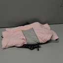 SUNFURA Dog Jacket, Large Dog Coat with Harness Built in, Warm Pet Winter Jacket Zippered Snow Coat with Furry Collar, Waterproof Fleece Snowsuit for French Bulldog, Pink L