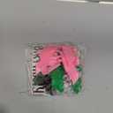 Witch Cake Topper Green Pink Bow Cake Topper Crown Cupcake Topper (Black)