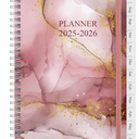 2026 Planner - 2026 Weekly & Monthly Planner from January 2026 to December 2026, Easy to Organize Your Daily Life, Medium 6.5" x 8.5", Pink