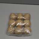 Syhood 9 Pcs 2.36 Inch Christmas Ball Ornaments Boho Farmhouse Jute Rope Hanging Balls Burlap Neutral Rustic Ornaments for Xmas Tree Holiday Wreath Garland Wedding Home(Linen)