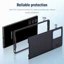 Nillkin Samsung Galaxy Note 20 Ultra Case, Slim Note 20 Ultra Protective Case with Slide Camera Cover Hard PC and TPU Ultra Thin Anti-Scratch Phone Case for Galaxy Note 20 Ultra 5g 6.9'' Black