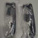 2Pcs Rear Driver & Passenger Side Sliding Door Handle for Toyota Sienna 2011 2012 2013 2014 2015 2016, Black