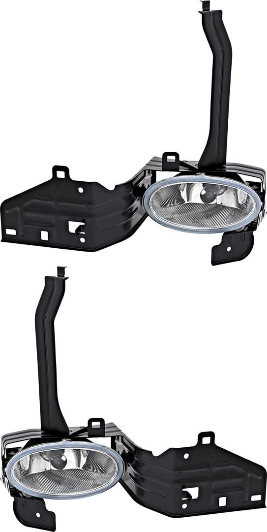 For Honda Accord Sedan Fog Lights Lamps Set 2008 2009 2010 Driver and Passenger Side