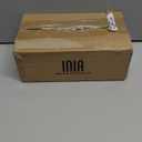 INIA 4-in-1 Eye Massager Tool Under Eye Red Light Therapy for Face, Eye Lift Depuffing Wand with Heat & Vibration for Dark Circles, Puffiness & Skin Firming  Enhances Skincare Routine