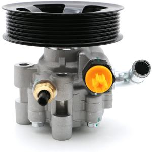 Chefull 21-5276 Power Steering Pump with Pulley Fit for Toyota RAV4 2001-2003 2.0L RAV4 2004-2005 2.4L, New Power Assist Pump