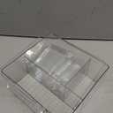 4 In 1 Acrylic Jewelry Organizers and Storage with 60 Portable Anti Tarnish Jewelry Bags, Clear Jewelry Box Organizer, Travel Jewelry Case for Earrings/Rings/Necklaces for Women Girls