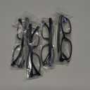 Gaoye Multi Pack Reading Glasses - Blue Light Blocking Lenses, TR90 Frames, UV400 - Eyeglasses with Clear Vision (Black, 2.5x)