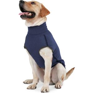 Dog Sweater Pullover Cold Weather Vest for Dogs Dog Sweatshirt & Jacket for Indoor and Outdoor Use (XX-Large, Navy Blue)