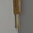 2 Pack Curtain Rods 28 to 48 Inches,1 Inch Curtain rods for Windows, Hanging Curtain Rod & Wall Mount with Brackets Heavy Duty Rod,End Cap Single Rod, Brushed Gold