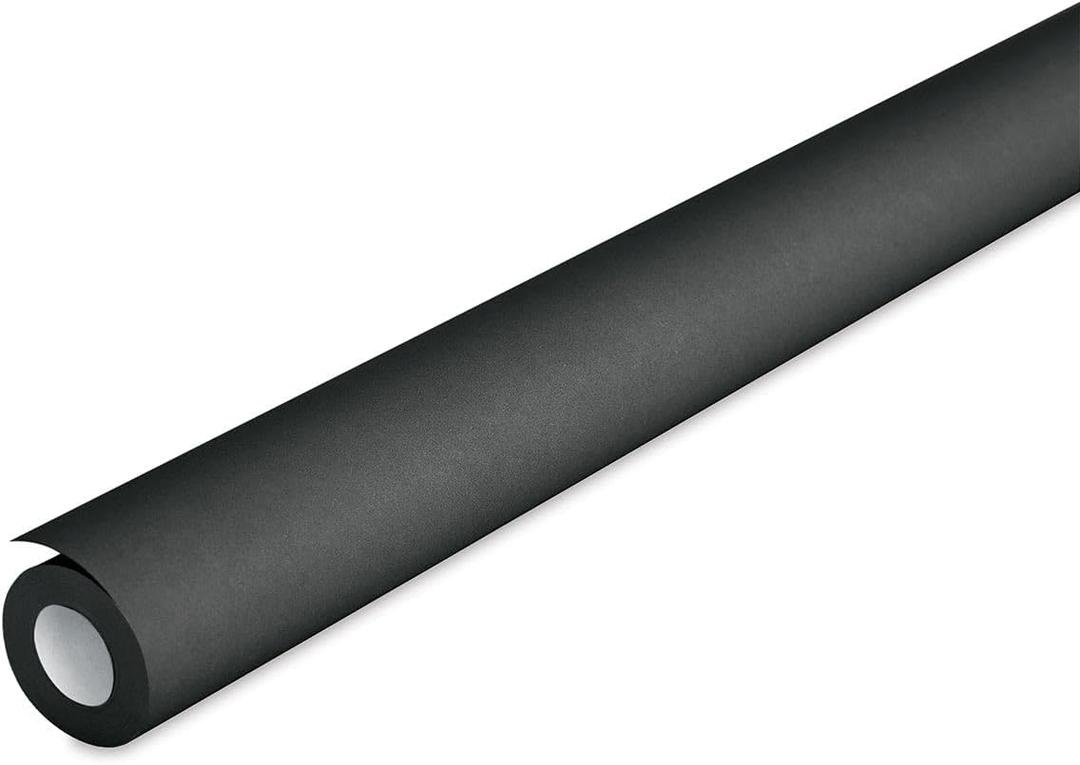 Fadeless Bulletin Board Paper, Fade-Resistant Paper for Classroom Decor, 24 x 60, Black, 1 Roll