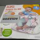 Bright Starts Learn-to-Sit 2-Position Baby Floor Seat with Toys, Pink, 4-12 Months