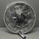 KDG 19.7" Low Profile LED Ceiling Fans with Light, Reversible Flush Mount with Remote and 6 Winds Speeds Fan Lighting, 3 Colors Dimmable for Bedroom, Living Room, Kids, Dinning Room, Kitchen (Black)