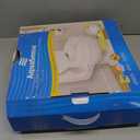 Drive Medical 770-626 AquaSense Raised Toilet Seat with Lid, Standard Seat, White