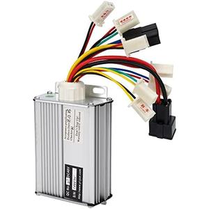 Aftermarket Controller 48v 1000w for Brushed Electric Motor Engine Scooter with Black Battery Connector Terminal