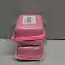 2 x MGZNMTY Carrying Case and Silicone Case for Bitzee Magicals Interactive Toy Digital Pet and Protective Skin Cover for New Bitsy Electronic Virtual Pet (Pink)