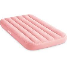 Intex 66803EP Cozy Kidz Inflatable Airbed: Fiber-Tech  Velvety Soft Surface  Carry Bag Included  Color May Vary  34.5" x 62" x 7" Intex 66803EP Cozy Kidz Inflatable Airbed: Fiber-Tech  Velvety Soft Surface  Carry Bag Included  Color May Vary  34.5" x 62" x 7"
