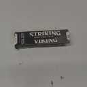 Striking Viking 2 Pack Beard Pencil Filler for Men with 4 Tips (Jet Black) - Fill, Shape & Define with this Long-Lasting, Waterproof Beard Pen Kit Including Brush