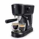 WILLOW Eco Series Espresso Machine 15 Bar with Milk Frother Steam Wand, Built-In Tamper & Hot Water Dispenser, 1350W Espresso Coffee Maker with 40oz Removable Water Tank for Cappuccino, Latte - BLACK