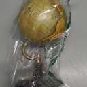 Deco 79 Wood Globe, 5" x 5" x 9", Green