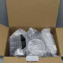 Nutrichef 3 in 1 Cheese Grater & Shredder | Strong Suction Base, Rotary Handle with Safety Lock | Includes Hand Crank & 3 Drum Blades for 3 Textures, Fine, Medium & Strips | Black