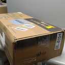 WALI Motorized Ceiling TV Mount with Remote, Electric Flip Down TV Bracket for 32 to 70 inch Flat and Curved Screen Up to 77 Lbs, Pitched Roof, Max Mounting Holes 600x400mm (FCM604), Black