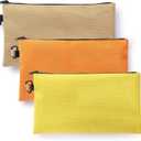 3PCS Tool Pouches with Zipper, Premium small Tool Bags, Utility zipper Pouch for Organizers and Storage