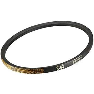 uxcell A24 Drive V-Belts 24" Inner Length 13mm Width 8mm Thick JIS Standard A-Section Rubber Drive Industrial Transmission Belt