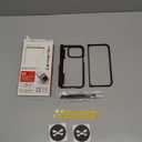 Ghostek Covert Clear Pixel 9 Pro Fold Case with Built-in Kickstand and Full Hinge Protection Shockproof Protective Phone Cover Designed for 2024 Google Pixel 9 Pro Fold (8") (Smoke)