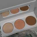 Well People Power Palette Powder Face Trio, Face Powder Makeup Palette For A Bronze Glow, Hydrates Skin, Vegan & Cruelty-free, Empowerment