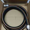 Giraffe Tools Leader Hose 5ft x 5/8", Custom Length, Heavy Duty, No Kink, Flexible, Rubber Garden Hose, Leakproof Water Hose with Male to Female Fittings, 600 Burst PSI