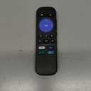 Voice Universal Remote Control, for Roku Stick Remote Replacement, for Roku Streaming Players, Steaming Sticks, Audio and TVs, with 4 App Shorcut Keys (black)