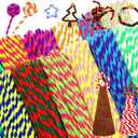 Magnoloran 300Pcs in 10 Colors Pipe Cleaners, Pipe Cleaners Craft Supplies, Pipe Cleaners for Crafts, Craft Pipe Cleaners for DIY Craft Christmas Decoration, Chenille Stems for DIY Arts and Crafts