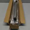 Adjustable Shower Curtain Rod 31-80 Inch, Never Rust Stainless Steel Silver Tension Rod, 1" Heavy Duty No-Drill for Bathroom, Kitchen & Closet