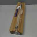 Tension Curtain Rod, 42 to 60 inch Adjustable Heavy Duty black shower curtain rod for bathroom Closet Windows