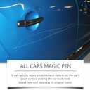 2 x All Cars Magic Pen, Car Scratch Remover, 2 PACKS Magic Car Scratch Removal Pen, Lightweight and Fast,Long-Lasting,Black Car Paint Scratch Repair