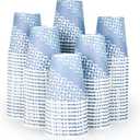 MUCHII Paper Coffee Cups 10 oz, 240 Count Disposable Coffee Paper Cup, Paper Drinking Cups for Hot/Cold Beverage