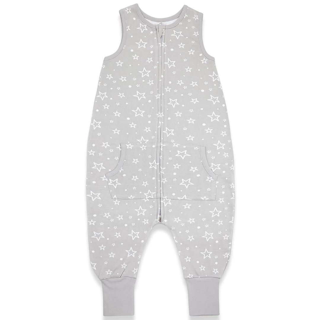 Toddler Sleep Sacks for 2t-3t, 1 Pack Baby Wearable Blanket with Feet, Sleeveless Breathable Sleep Sacks for Baby Girls