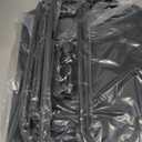 Whitmor Storage Cart Metal 3 Tier Rolling Cart with Wheels, Utility Cart for Bathroom, Bedroom, Kitchen, Laundry Room, Black