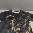 Veteran Army T-Shirt US Military Pride American Flag Vintage Jersey, Army Shirts for Men Memorial Day Idea, Medium