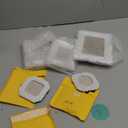 Kathfly 6 Pcs Mini Vintage Picture Frame for Wedding Decor Gold Tiny Picture Frames Bulk Antique Photo Frame Resin Baroque Ornaments with Floral Relief Panel and Rack Stand for Wall(White,Retro)