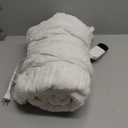 Heated Blanket Heated Throw, Electric Blanket 50"x60" Heating Blanket with 8 Hours Auto Off 10 Fast Heating Levels Machine Washable Sherpa Heated Blanket with Overheating Protection, White