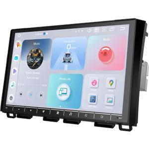 Roadanvi X12 10.2" Head Unit for Toyota Tundra 2014-2021 Wireless Carplay Android Auto WiFi 4G LTE Car Stereo 1280x720 QLED Car Radio Bluetooth Touch Screen GPS Navigation Android 12 4G+64G
