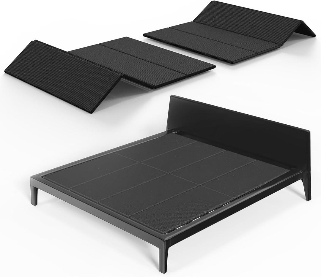 Breathable, Noise Minimizing, Moisture Resistant Bunkieboards,Low Profile Bed Support,Large Double Bed 10mm Bunkie Board, Full Size 54x75''