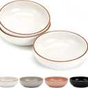 Ceramic Cat Bowls, Howise Pet Bowl Cat Dishes for Food and Water, 5.3 In Cat Food Dish 3 Pack Cat Food Bowls Set Small Dog Dish, Matte White Finish