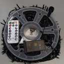 Christmas Lights 500LED 164 FT, Waterproof Christmas Tree Lights with 8 Modes, Remote Control 3 Timers & Memory Function Xmas Decorations for House and Holiday (Warm White)