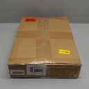 Furologee Portable Clothes Rack for Hanging Clothes, Rolling Clothing Rack With 3-Tier Shelves, Small Garment Rack with Wheels for Bedroom Living Room Laundry Room, White (11.81''W)